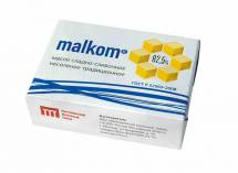 Продам масло сладко-сливочное несоленое malkom традиционное, 82,5 оптом