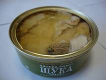 Обалденно-вкусные рыбные консервы -  Щука филе Салехард 