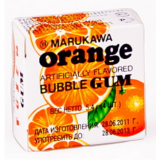 ЖЕВАТЕЛЬНАЯ РЕЗИНКА «MARUKAWA» со вкусом апельсина 5,4 гр. (4 шарика по 1,35 гр)
