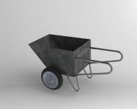 Тележка-рикша из нержавеющей стали