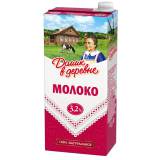 Молоко Домик в Деревне 3.2% у/пастеризованное ТБА.
