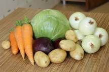Нужны овощи оптом: лук репчатый, капуста белокач. (2017г.) кабачок, чеснок, картофель очищенный 